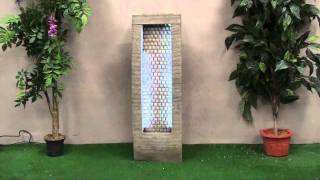 Sandstone Sheet with Led Water Feature