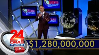 $1.337-billion Mega Millions Jackpot, tinamaan ng nag-iisang ticket holder | 24 Oras Weekend