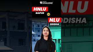 HNLU Raipur vs NLU Odisha: Which Law School is Better? ⚖️🏆