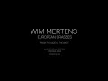 wim mertens european grasses