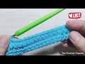 💙my mother taught me this beautiful stitch a very easy and beautiful crochet pattern