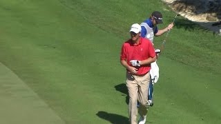 Karlsson holes chip shot at OHL Classic: Shot of the Day