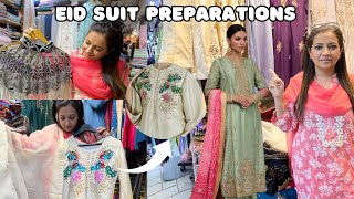 Eid Suit Preparations | Dubai Viral Capes | Top Notch Muse Replica Saree \u0026 Suits| Designer Replicas🎀