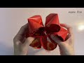 5封红包轻松制作梅花灯笼 angpao lantern for beginners 3 easy steps