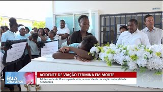 Adolescente de 16 anos perde vida num acidente de viação em Santana | Fala Cabo Verde