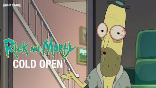 Rick And Morty Season 7 | How Poopy Got His Poop Back - Cold Open | Adult Swim UK 🇬🇧