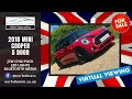 2018 Mini Cooper Sport 5 Door Red