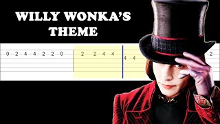 Willy Wonka's Theme - Pure Imagination (Easy Guitar Tabs Tutorial)