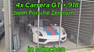 4x Carrera GT + 918 beim Porsche Zentrum in München | Vlog 127 | Cheetah\u0026BugattiLover