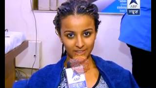 Mahima takes first time in India Richfeel hair spa