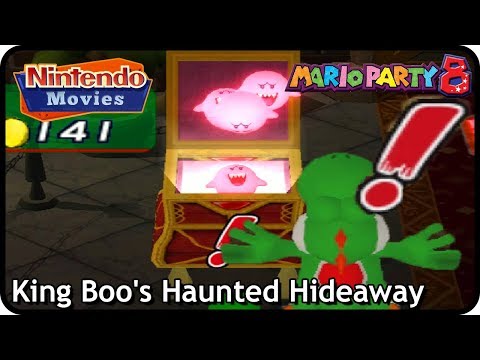 Mario Party 8 – King Boo's Haunted Hideaway (3 Players, Very Hard, Mario vs Yoshi vs Toad vs Boo)