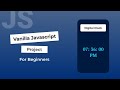 Create Digital Clock Using JavaScript | Beginner JavaScript Project