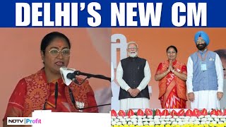 BJP MLA Rekha Gupta Takes Oath Delhi's New Chief Minister | NDTV Profit