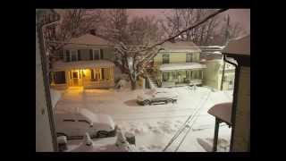 Snow Timelapse - Feb 2010 - Covers 40 Hours