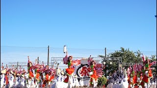 [4K]よさこい塾・ありがた屋　2017犬山踊芸祭　ファイナルチーム演舞（広角）