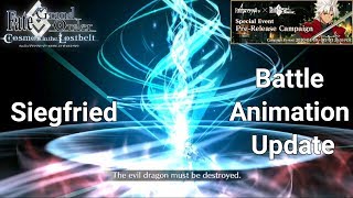 [FGO NA] Fate/Apocrypha Pre-Release: Siegfried Battle Animation Update + Noble Phantasm Subtitles