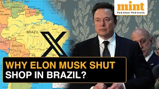 Musk Shuts X Operations In Brazil Over Censorship Row | Compares Judge to 'Voldemort'