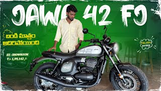 2024 Jawa 42 FJ | Review In Telugu | బండి మాత్రం అదిరిపోయింది 🥵 | ₹1.99 Lakhs | #1kviews #jawa42fj