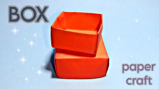 ORIGAMI BOX || PAPER BOX || BEAUTIFUL BOX