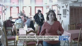 Texas woman presumed dead arrested in Lexington