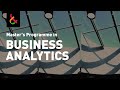 🎓 Business Analytics - Master’s Programmes - LUT University