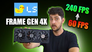 CAN WE DO LIKE NVIDIA AND HAVE THE PERFORMANCE OF THE RTX 4090 USING AN FPS GENERATOR THAT ALREAD...