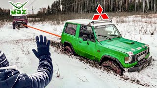 Зимний оффроуд пошел не по плану!