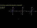 independent and dependent systems