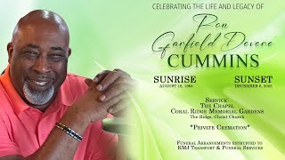 Celebrating the Life and Legacy of Ron Garfield Devere Cummins