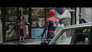 Spider-Man Stops Thief - No Way Home Scene (Harry Holland Cameo) - Fun Stuff Version