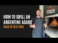 How to Grill an Argentine Rack of Beef Ribs (Argentine Asado Costillar)