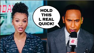 Stephen A Smith HUMBLES Malika Andrews For Being DISRESPECTFUL On Live TV (Reaction to @AMHoops)