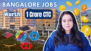 Jobs in Bangalore That Pay ₹1 Crore+ | How to Get a 1 Cr. CTC in Bangalore | High-Paying Careers