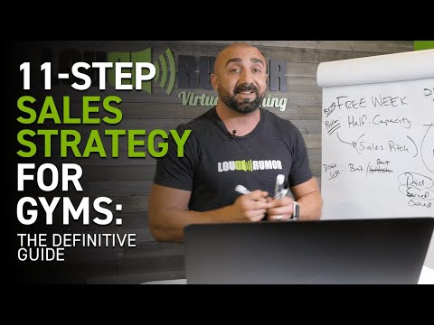 11 Step Sales Strategy for Gyms: The Definitive Guide