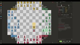 4 Player Chess - Checkmate in 39 moves #chess