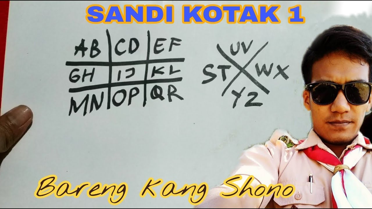 SANDI KOTAK 1 PRAMUKA - YouTube