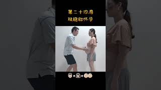 第二十四周,  爸爸妈妈宝宝们，双胞胎怀孕，进展日记