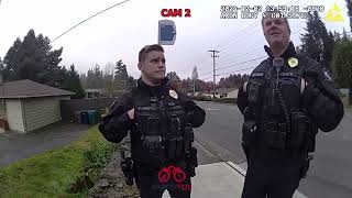 Bodycam : Off Duty Cop Gets a Surprise After Pulling Gun in Road Rage
