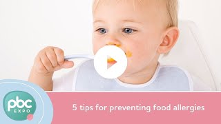 Pregnancy and breastfeeding nutrition: 5 tips for preventing food allergies