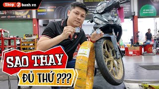 Thay vỏ xe mới có hết đảo tay lái?