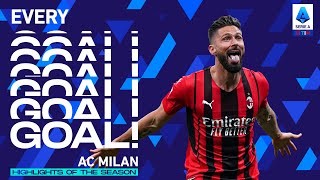 The goals that won the title! | Every Milan Goal | Highlights of the season | Serie A 2021/22
