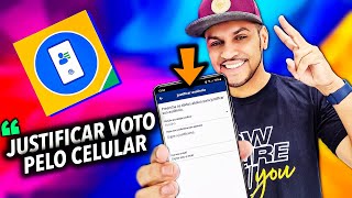 COMO JUSTIFICAR VOTO PELO CELULAR - 2024