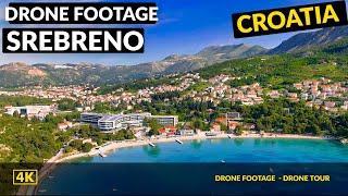 Srebreno Beach Croatia Drone footage