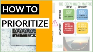 How to Prioritize Tasks Effectively: GET THINGS DONE ✔