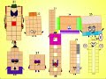 Numberblocks band 21-30 but random sprites