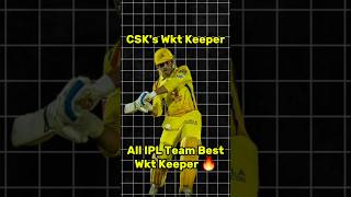 All IPL Team Best Wkt Keeper 🔥 #shorts