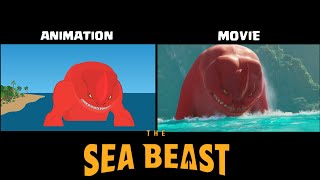 The Sea Beast  |  Animation vs Movie