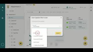TrinityConnect - Bulk Move SIMs to Folder