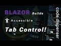 Blazor Builds: We build an accessible Tab Control Component without any JavaScript