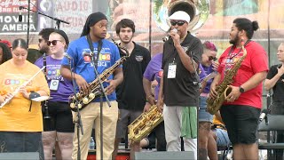 Second Line Parade \u0026 CMSS Summer Ensemble • Springfield Jazz \u0026 Roots Festival 2023